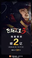 《飞驰人生3》预售票房破2亿